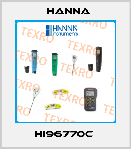 HI96770C  Hanna