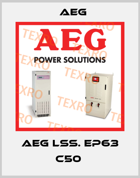 AEG LSS. EP63 C50  AEG