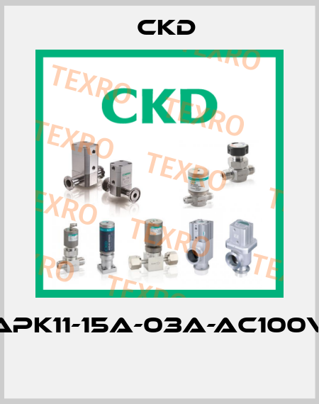 APK11-15A-03A-AC100V  Ckd