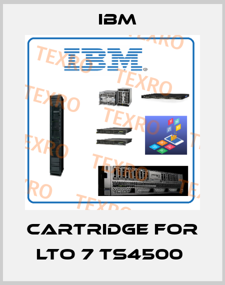 Cartridge For LTO 7 TS4500  Ibm