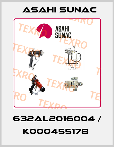 632AL2016004 / K000455178  Asahi Sunac
