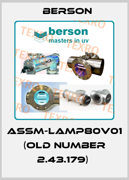 ASSM-LAMP80V01 (Old number 2.43.179)  Berson