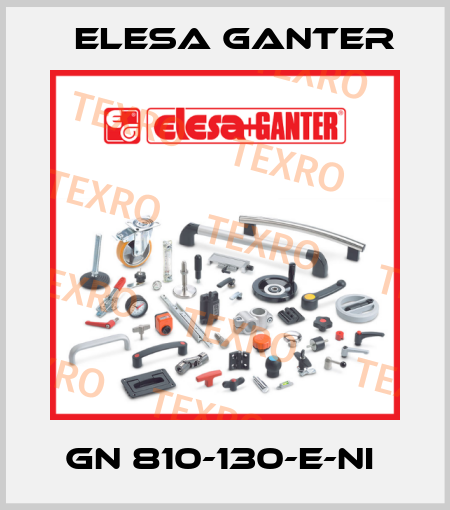 GN 810-130-E-NI  Elesa Ganter