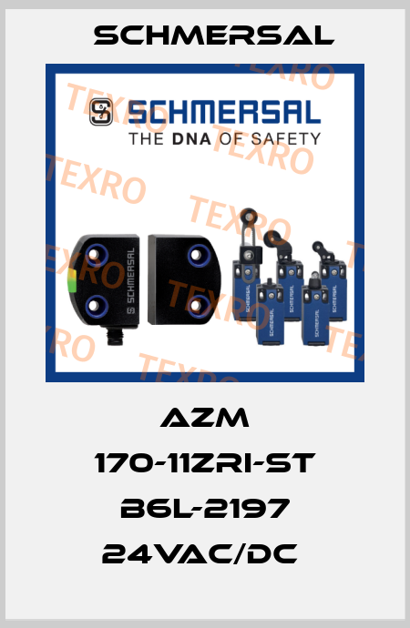 AZM 170-11ZRI-ST B6L-2197 24VAC/DC  Schmersal