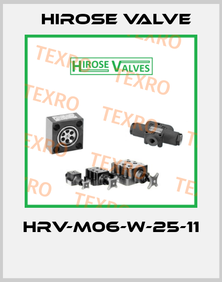 HRV-M06-W-25-11  Hirose Valve