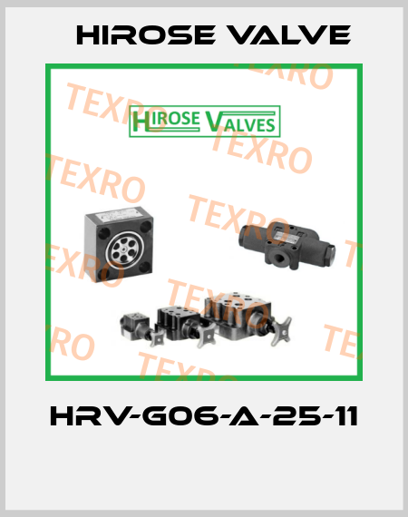 HRV-G06-A-25-11  Hirose Valve
