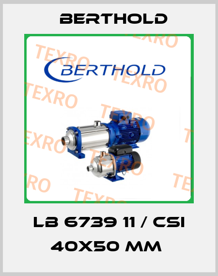 LB 6739 11 / CsI 40x50 mm  Berthold