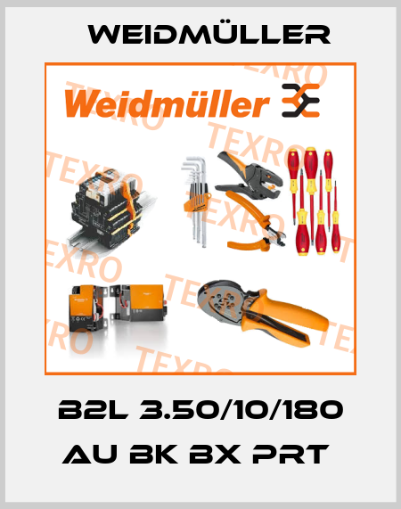 B2L 3.50/10/180 AU BK BX PRT  Weidmüller