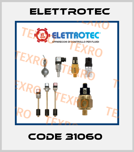 Code 31060  Elettrotec