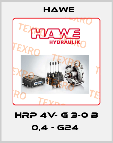 HRP 4V- G 3-0 B 0,4 - G24  Hawe