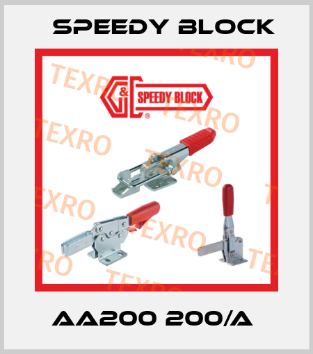 AA200 200/A  Speedy Block