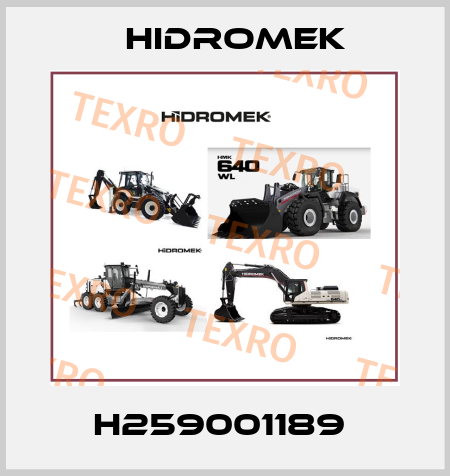 H259001189  Hidromek
