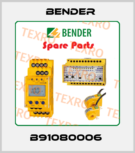 B91080006  Bender
