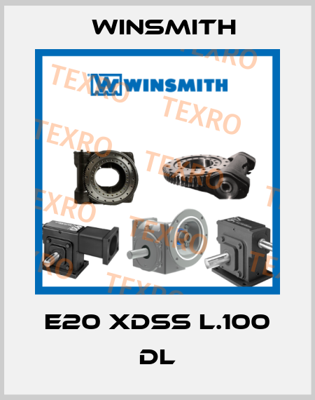 E20 XDSS l.100 DL Winsmith