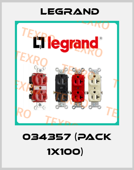 034357 (pack 1x100)  Legrand