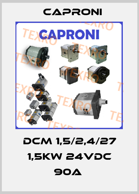 DCM 1,5/2,4/27 1,5KW 24VDC 90A  Caproni