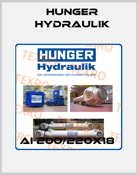 AI 200/220x18  HUNGER Hydraulik