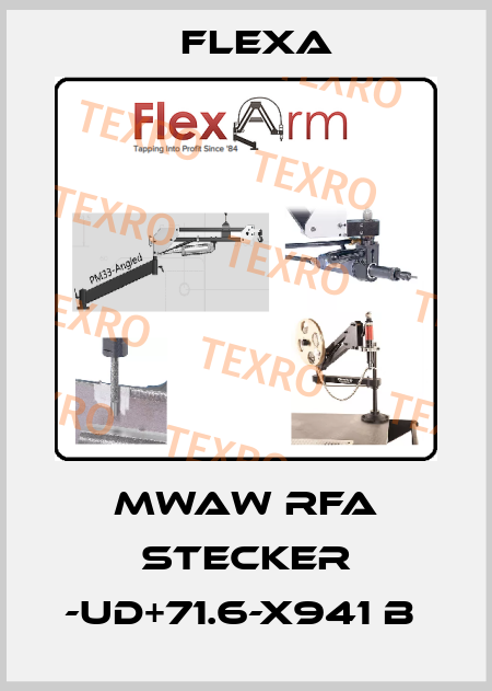 MWAW RFA Stecker -UD+71.6-X941 B  Flexa