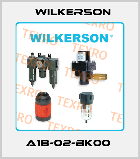 A18-02-BK00  Wilkerson