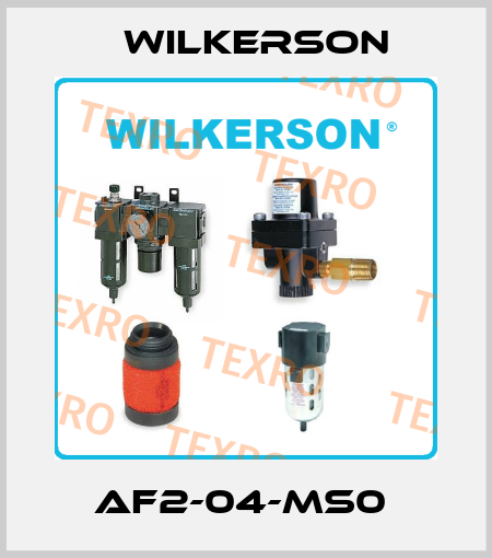 AF2-04-MS0  Wilkerson