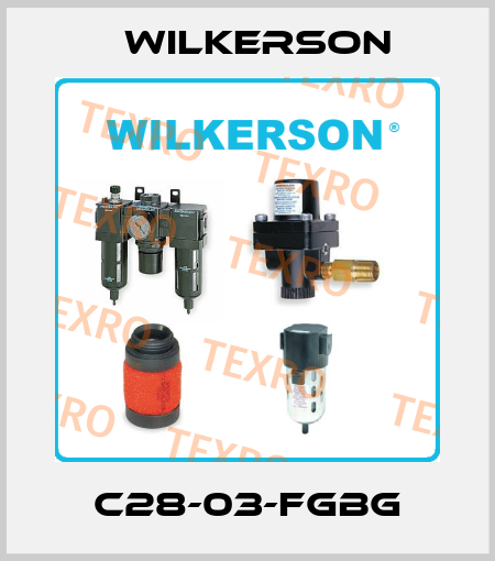 C28-03-FGBG Wilkerson