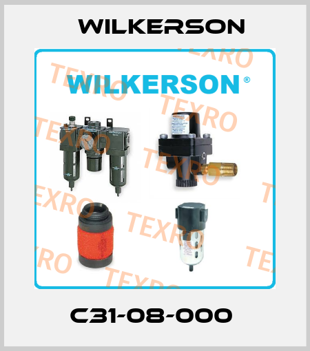 C31-08-000  Wilkerson