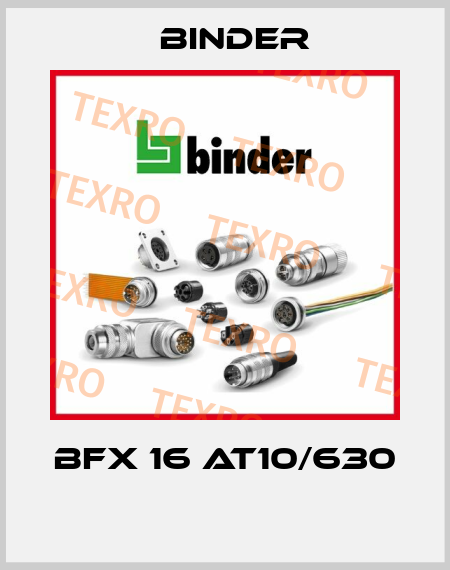BFX 16 AT10/630  Binder