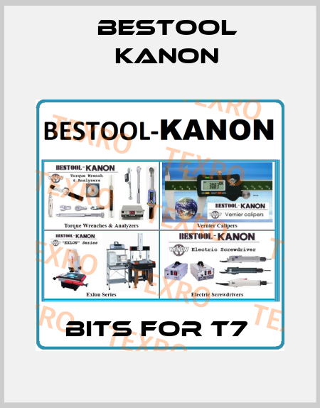 BITS FOR T7  Bestool Kanon