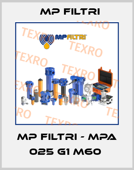 MP Filtri - MPA 025 G1 M60  MP Filtri