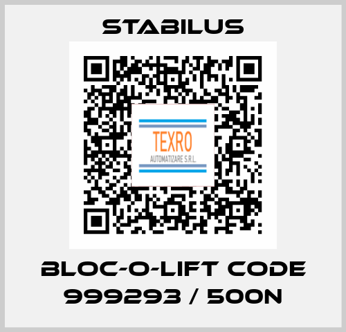 BLOC-O-LIFT CODE 999293 / 500N Stabilus