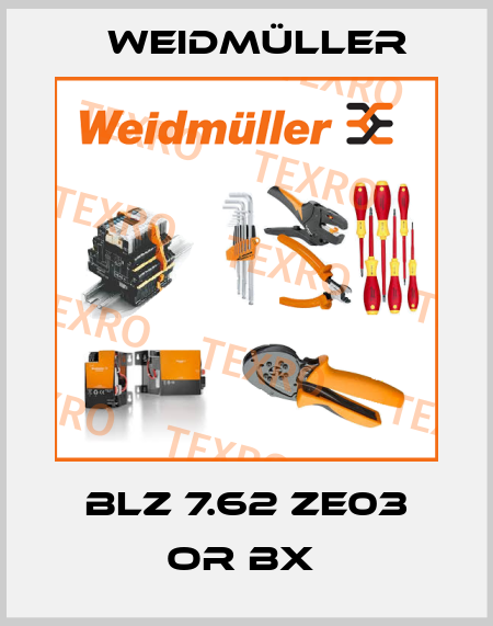 BLZ 7.62 ZE03 OR BX  Weidmüller