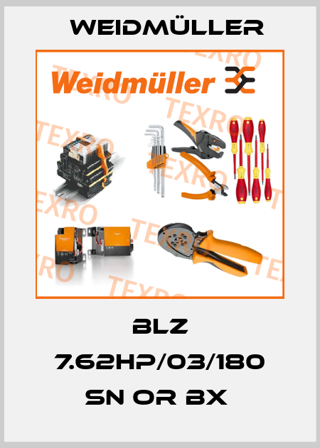 BLZ 7.62HP/03/180 SN OR BX  Weidmüller