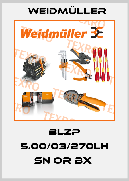 BLZP 5.00/03/270LH SN OR BX  Weidmüller