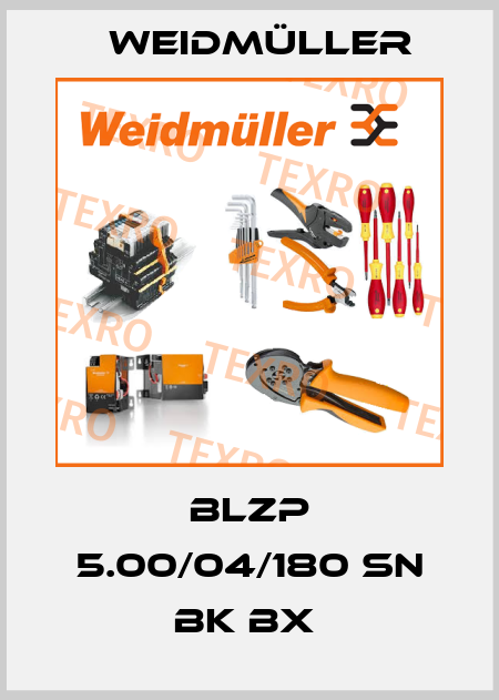 BLZP 5.00/04/180 SN BK BX  Weidmüller