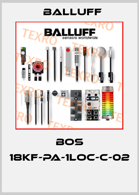 BOS 18KF-PA-1LOC-C-02  Balluff