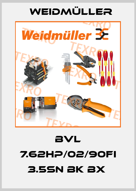 BVL 7.62HP/02/90FI 3.5SN BK BX  Weidmüller
