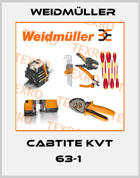 CABTITE KVT 63-1  Weidmüller