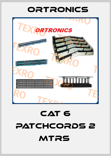 CAT 6 PATCHCORDS 2 MTRS  Ortronics