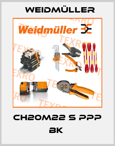 CH20M22 S PPP BK  Weidmüller