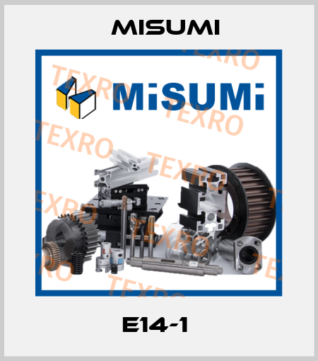 E14-1  Misumi