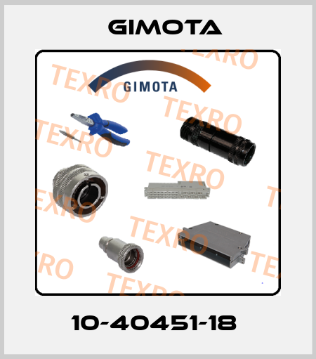 10-40451-18  GIMOTA