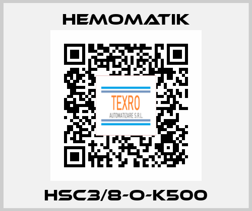 HSC3/8-O-K500 Hemomatik
