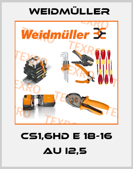 CS1,6HD E 18-16 AU I2,5  Weidmüller