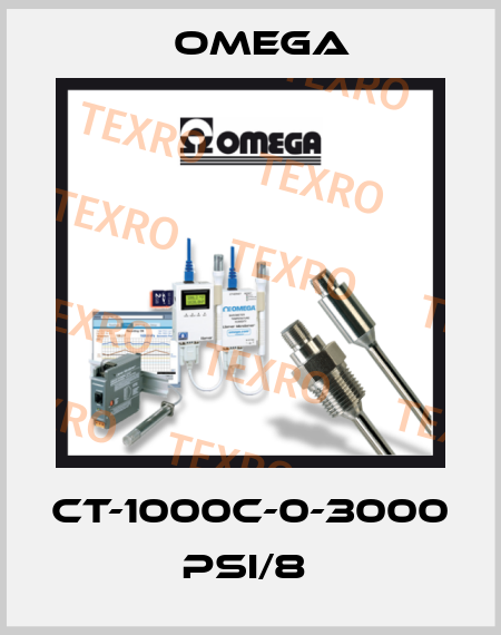 CT-1000C-0-3000 PSI/8  Omega
