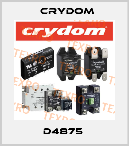 D4875  Crydom