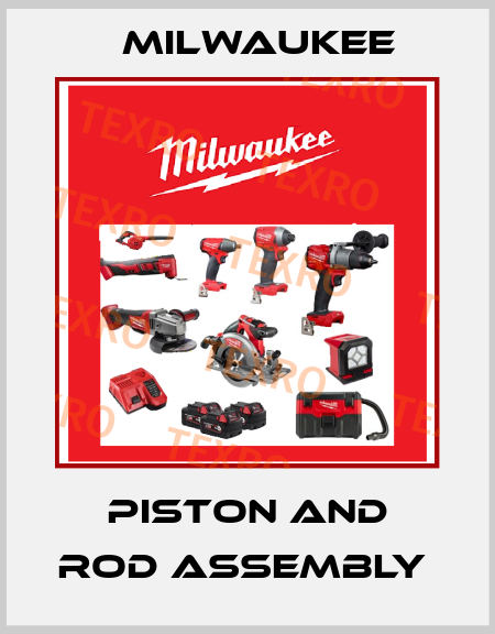 PISTON AND ROD ASSEMBLY  Milwaukee
