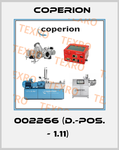 002266 (D.-POS. - 1.11)  Coperion