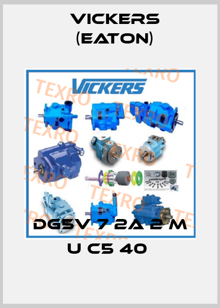 DG5V 7 2A 2 M U C5 40  Vickers (Eaton)
