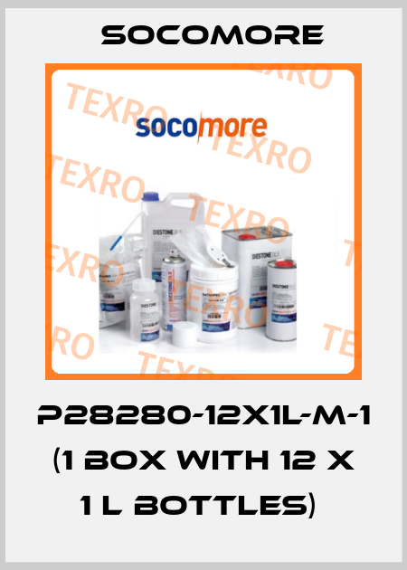 P28280-12X1L-M-1  (1 BOX WITH 12 X 1 L BOTTLES)  Socomore