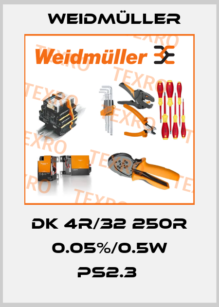 DK 4R/32 250R 0.05%/0.5W PS2.3  Weidmüller